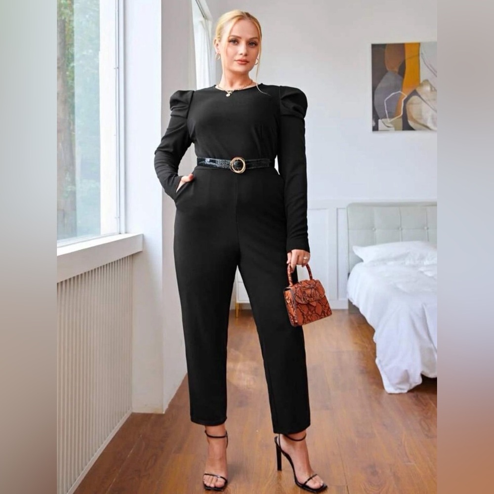 Black jumpsuit